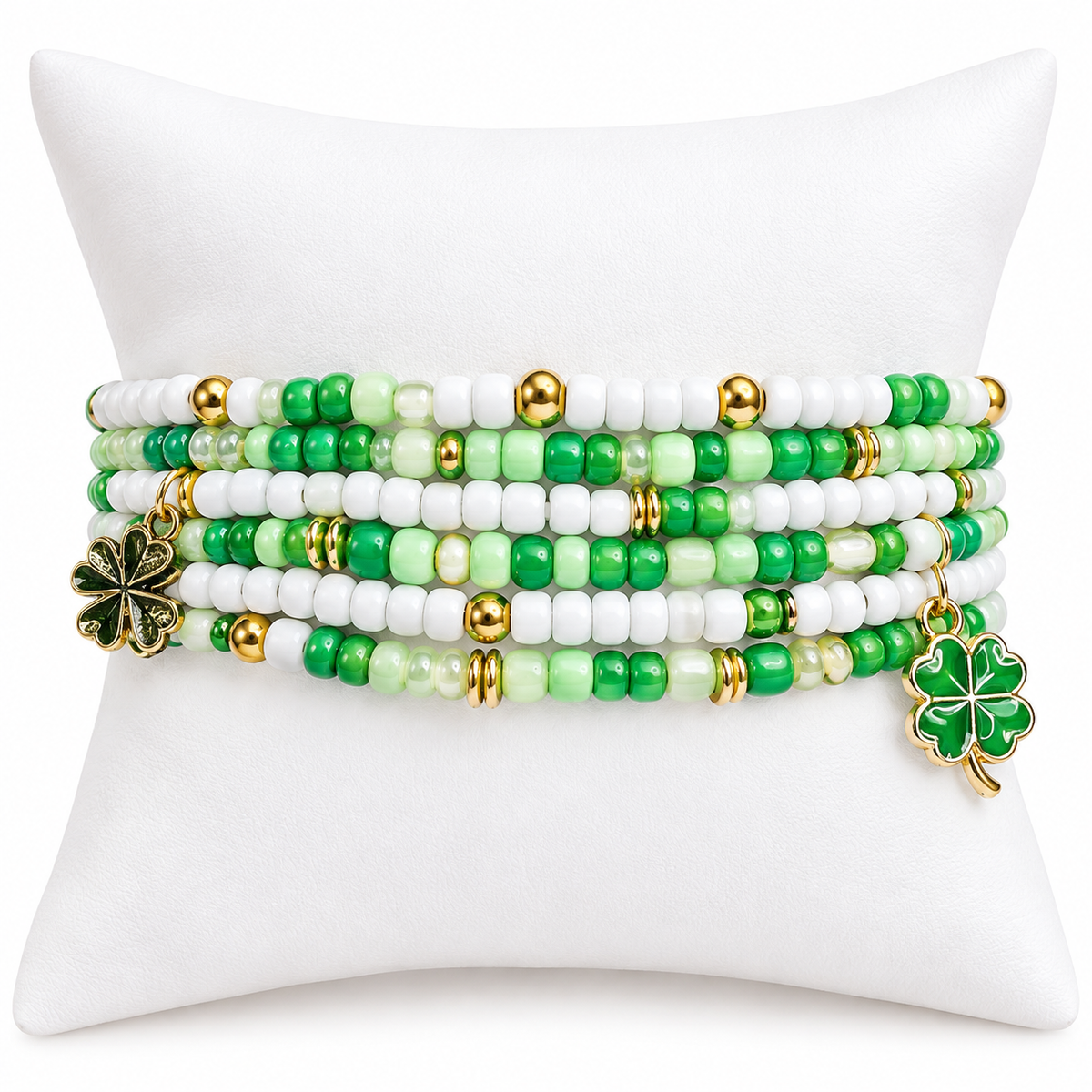 St. Patrick’s day bracelet set