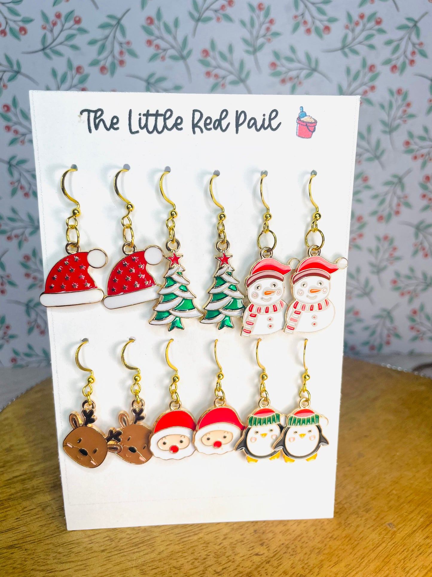 Christmas earrings reindeer earrings Santa earrings snowman earrings kids earrings adult earrings