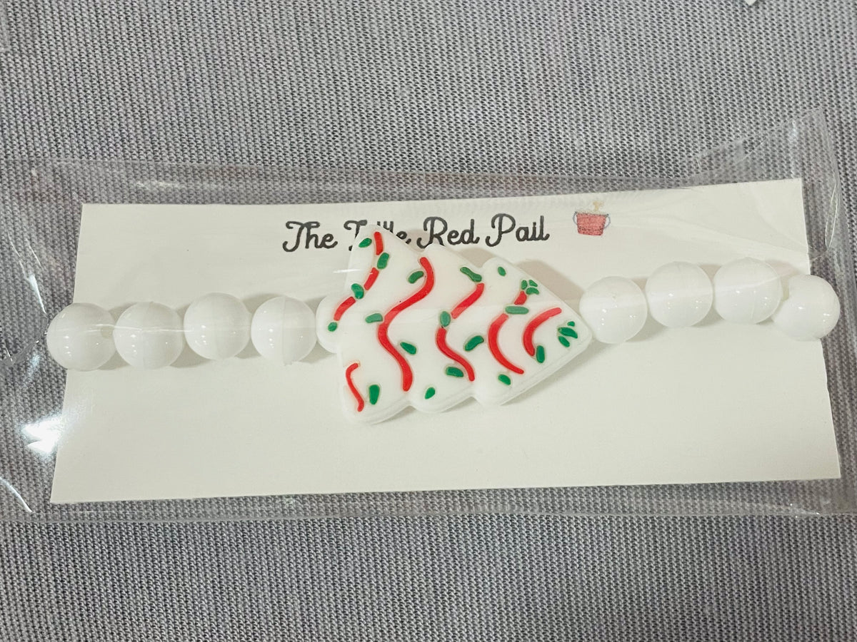 Christmas tree bracelet