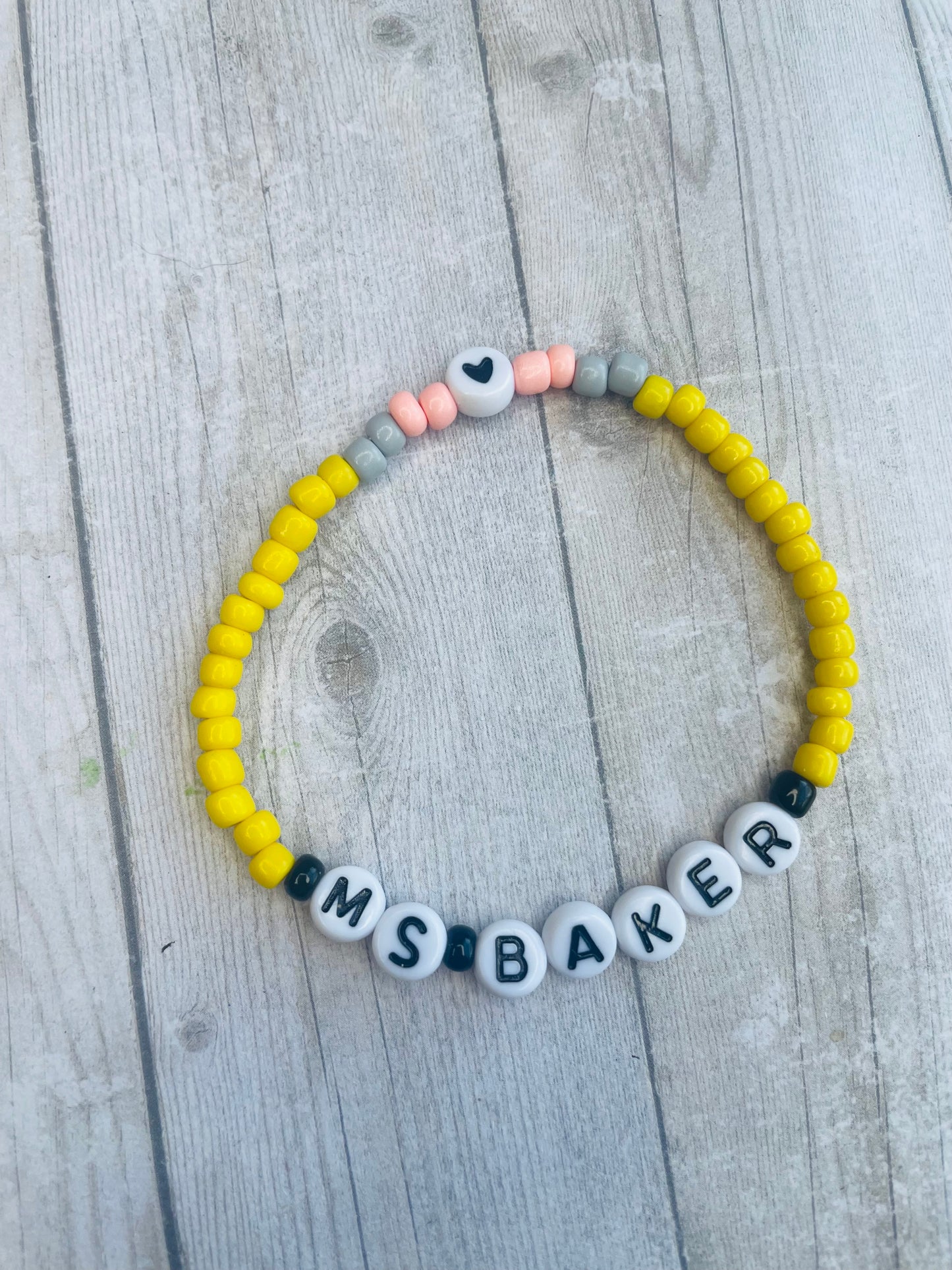 Teacher bracelet teach bracelet pencil bracelet teacher gift minimalist bracelet teacher appreciation gift