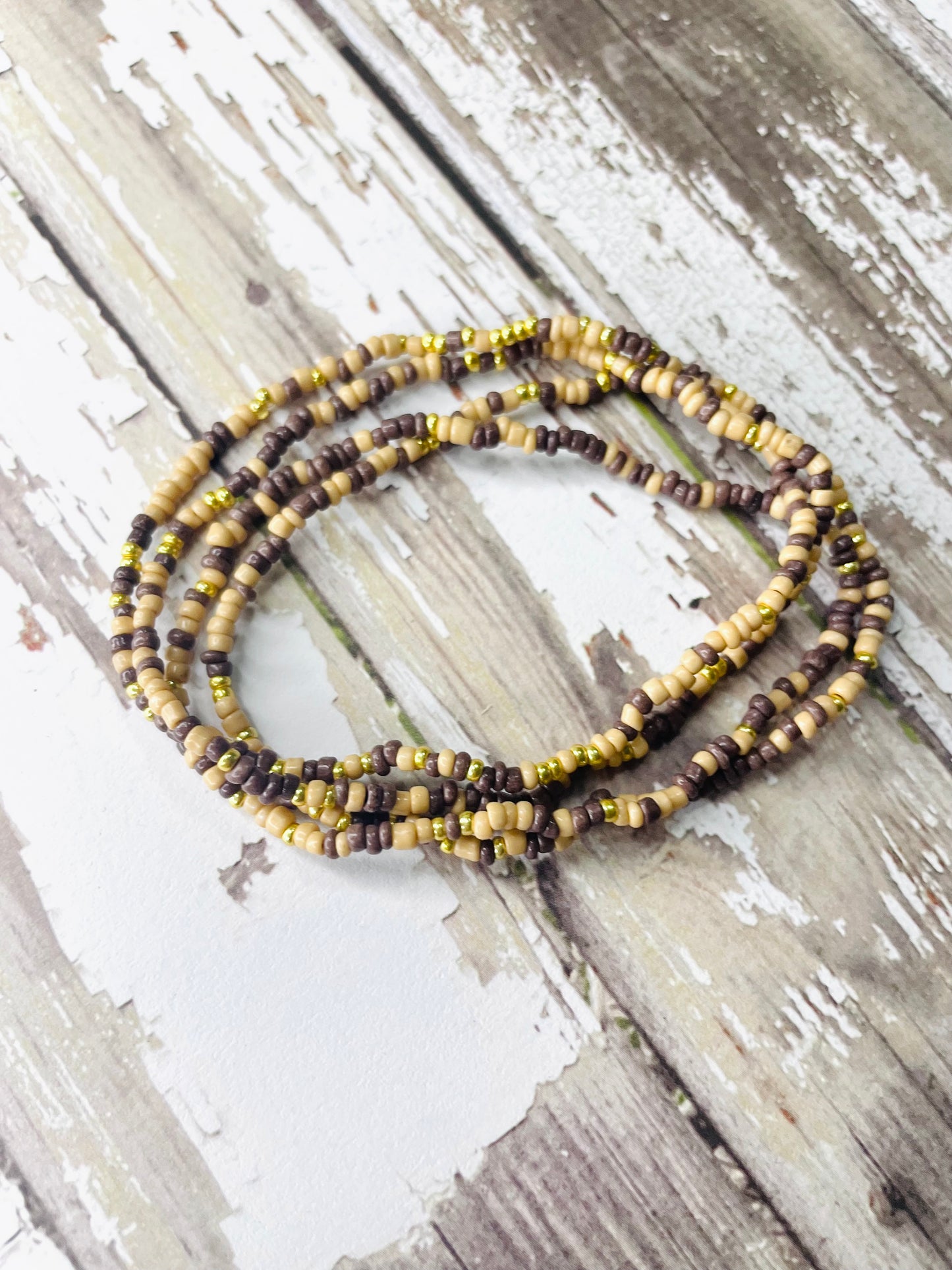 Fall shades bracelet stack