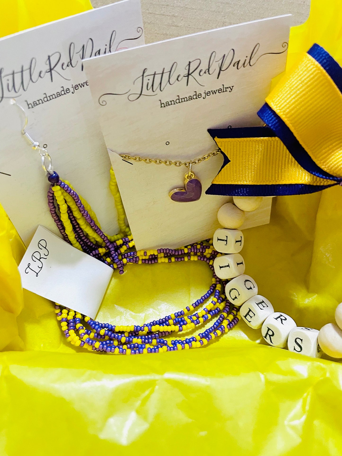 LSU fan gift box, Game day gift box, sports fan gift set