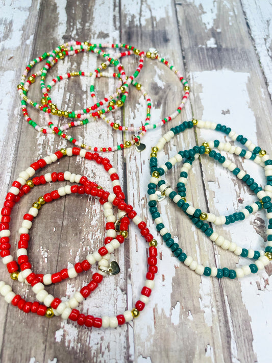 Dainty Christmas bracelet
