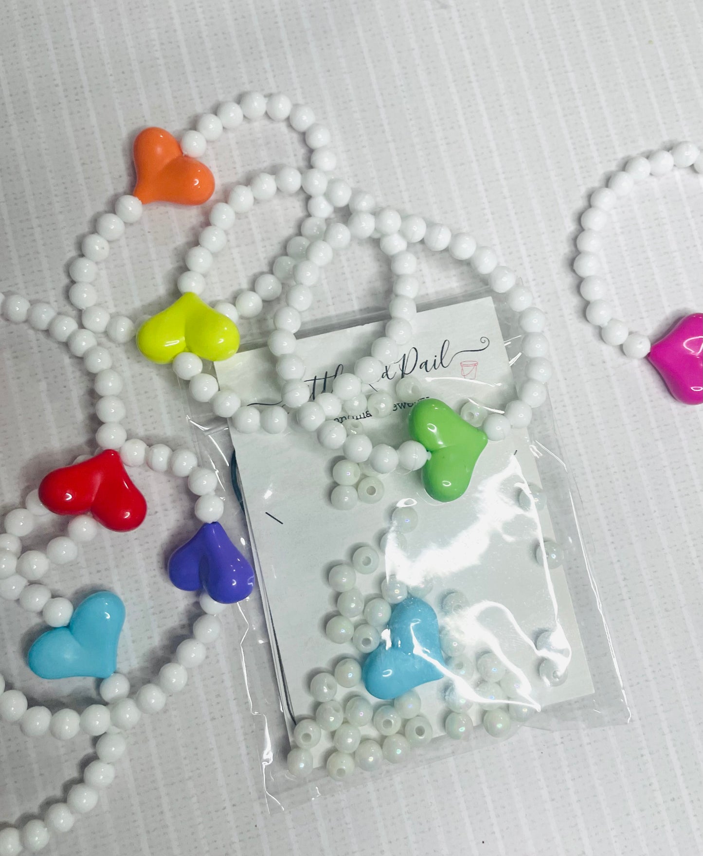 Valentine bracelet for kids, heart bracelet party favors