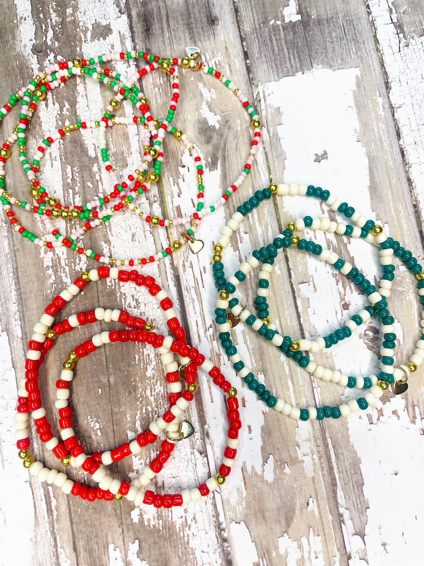 Dainty Christmas bracelet