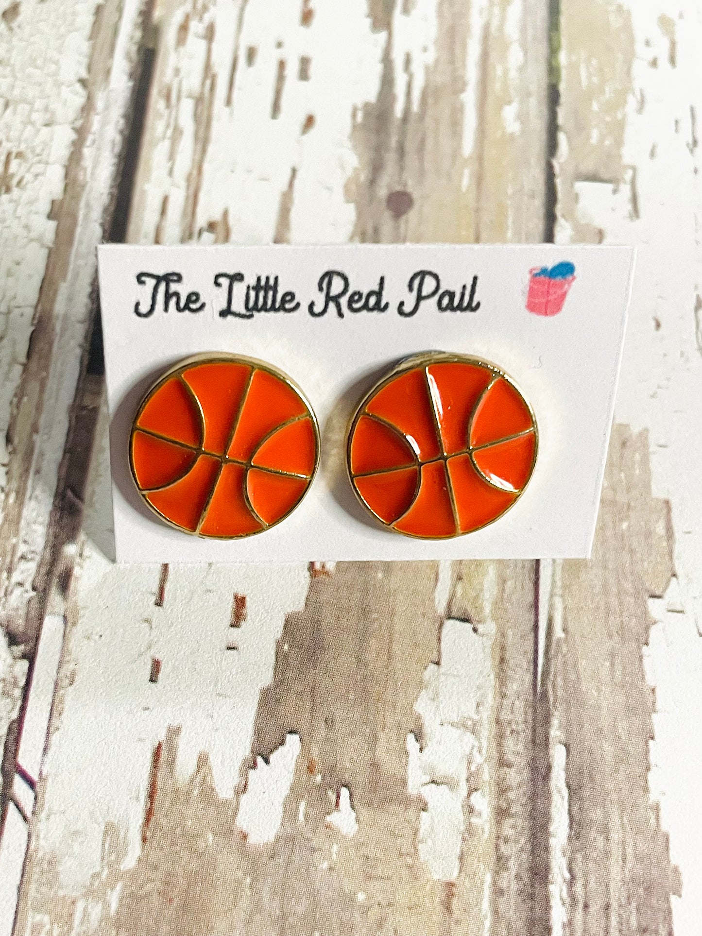 Sports stud earrings, everyday earrings