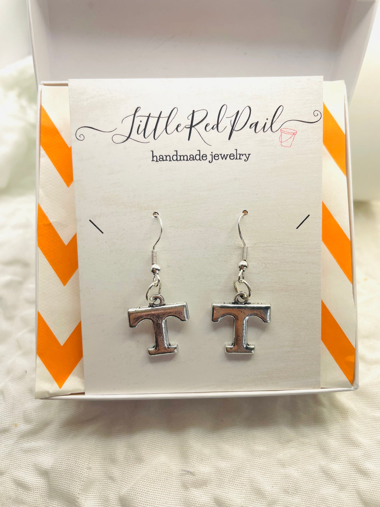 Power T earrings, Tennessee Vols earrings