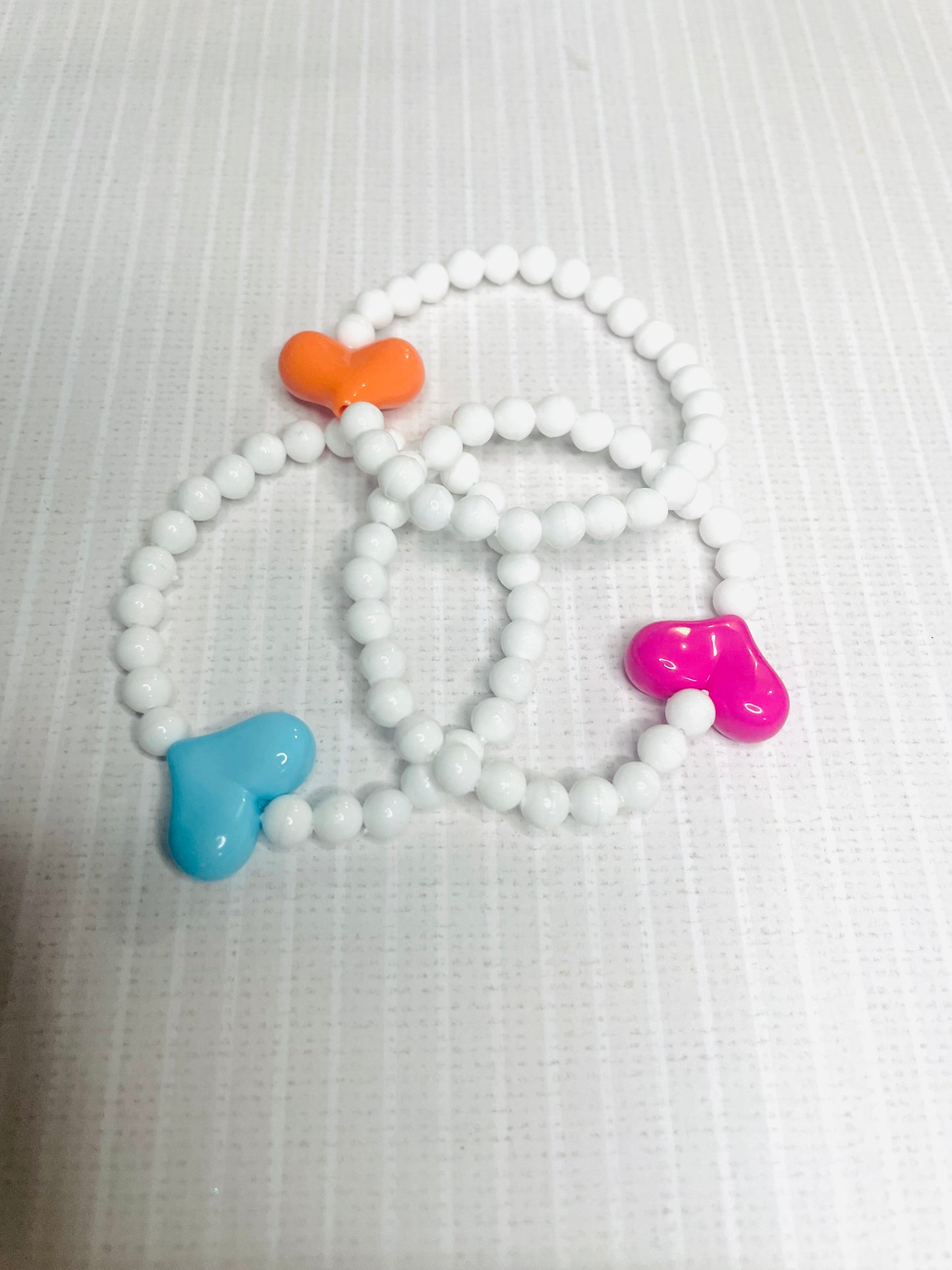 Valentine bracelet for kids, heart bracelet party favors