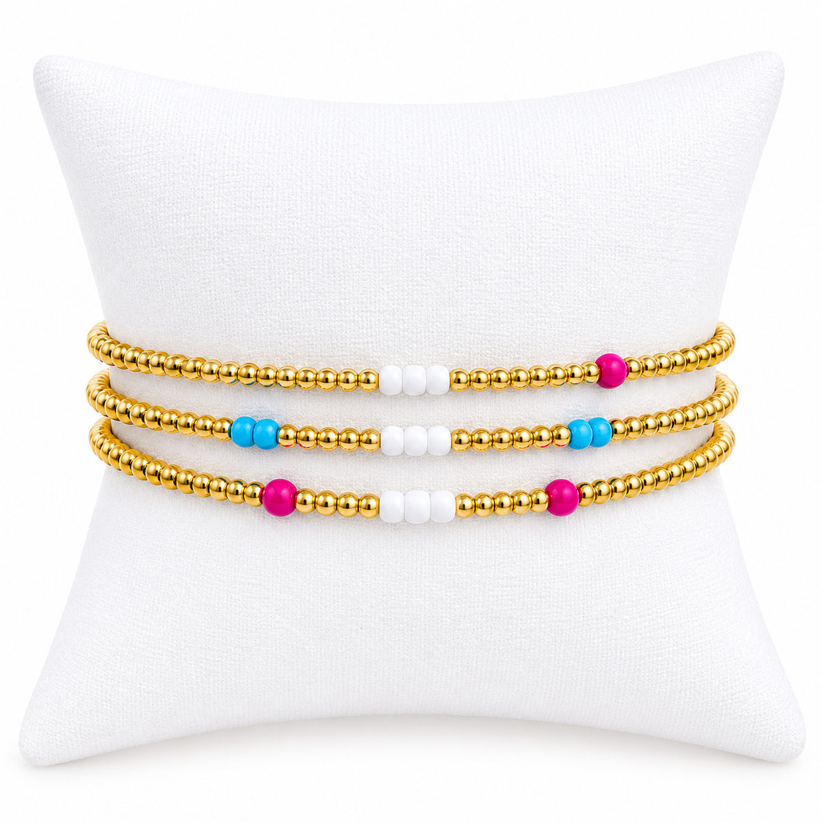 In person single beaded bracelet