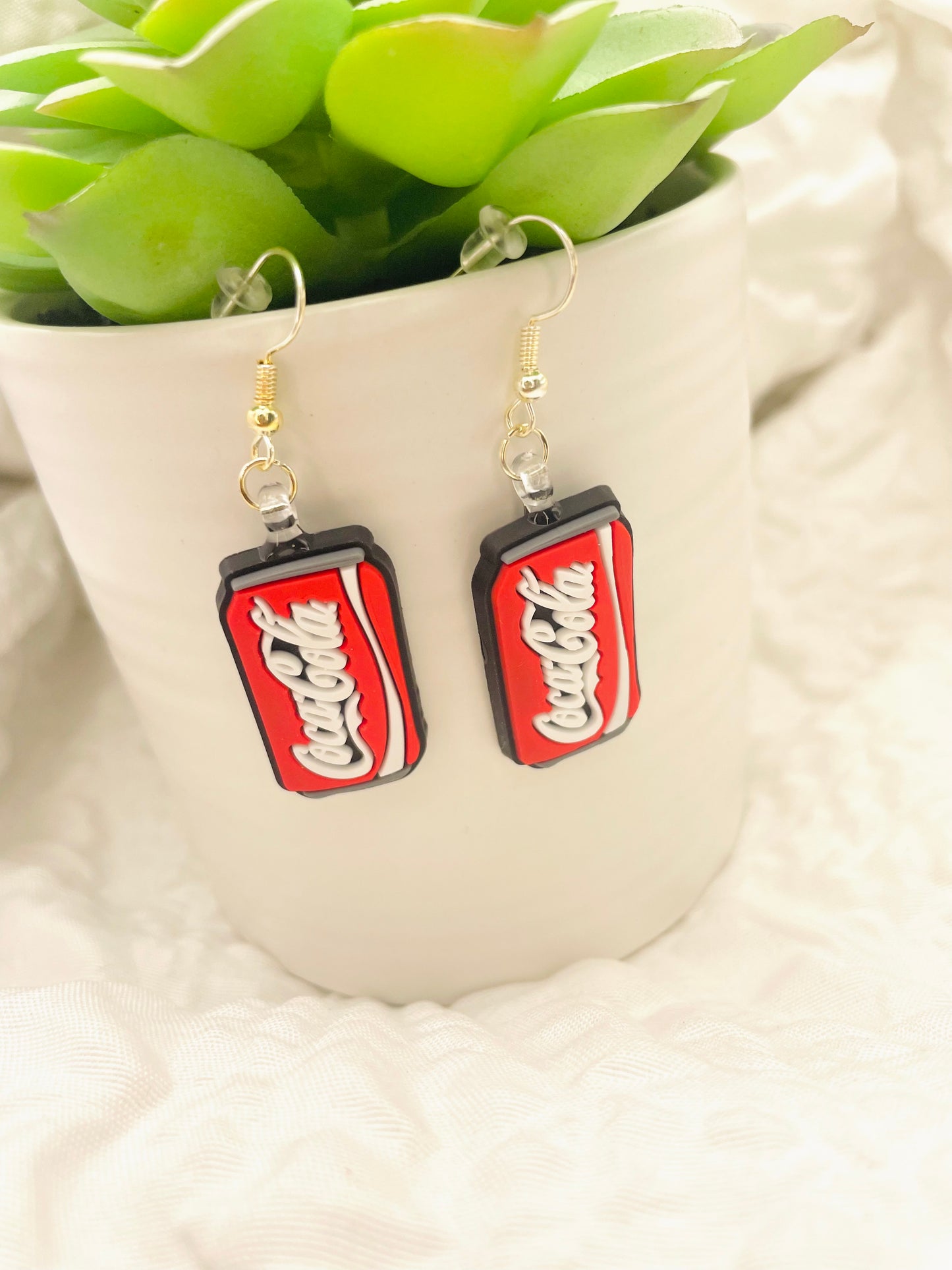 Novelty earrings, Everyday earrings, fast food earrings, junk food jewelry
