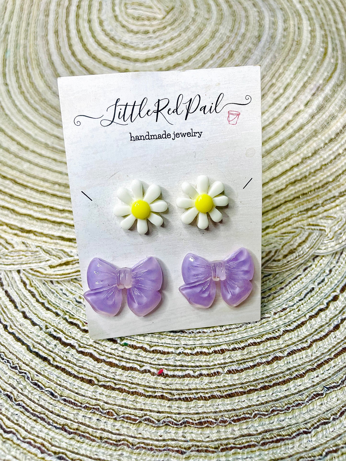 Fun summer stud earrings, hypoallergenic earrings for girls and women
