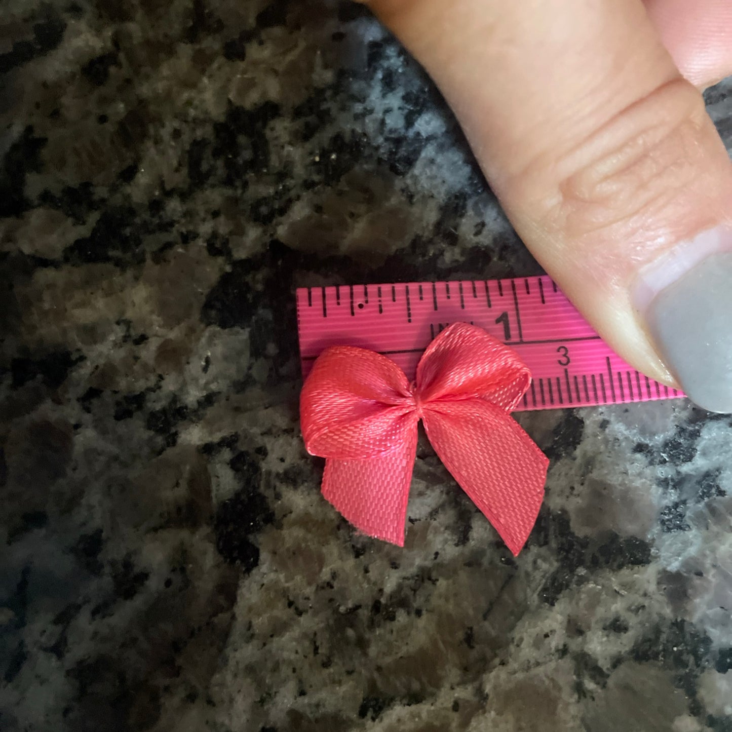 Mini bow ribbons for crafts