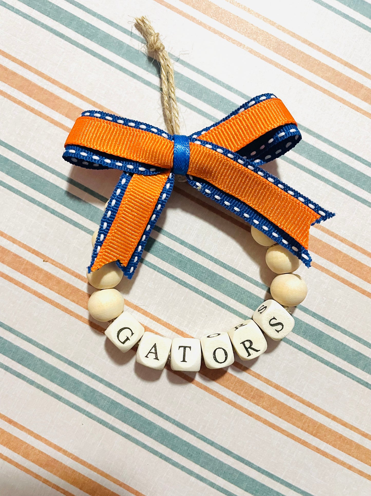 College Team ornaments, custom color ornaments