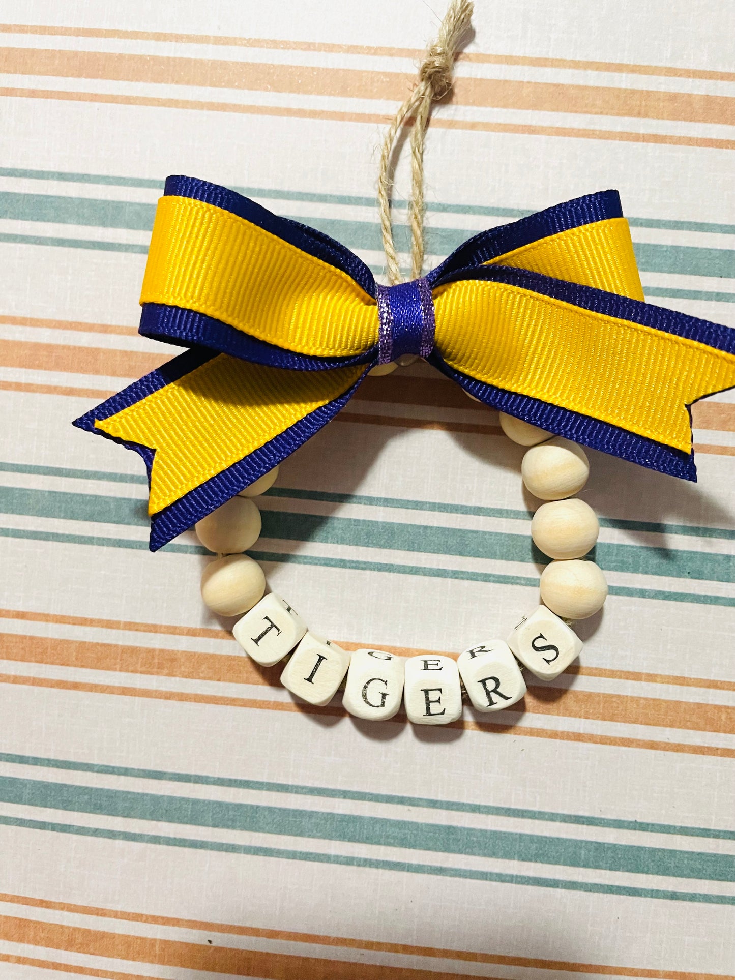 College Team ornaments, custom color ornaments