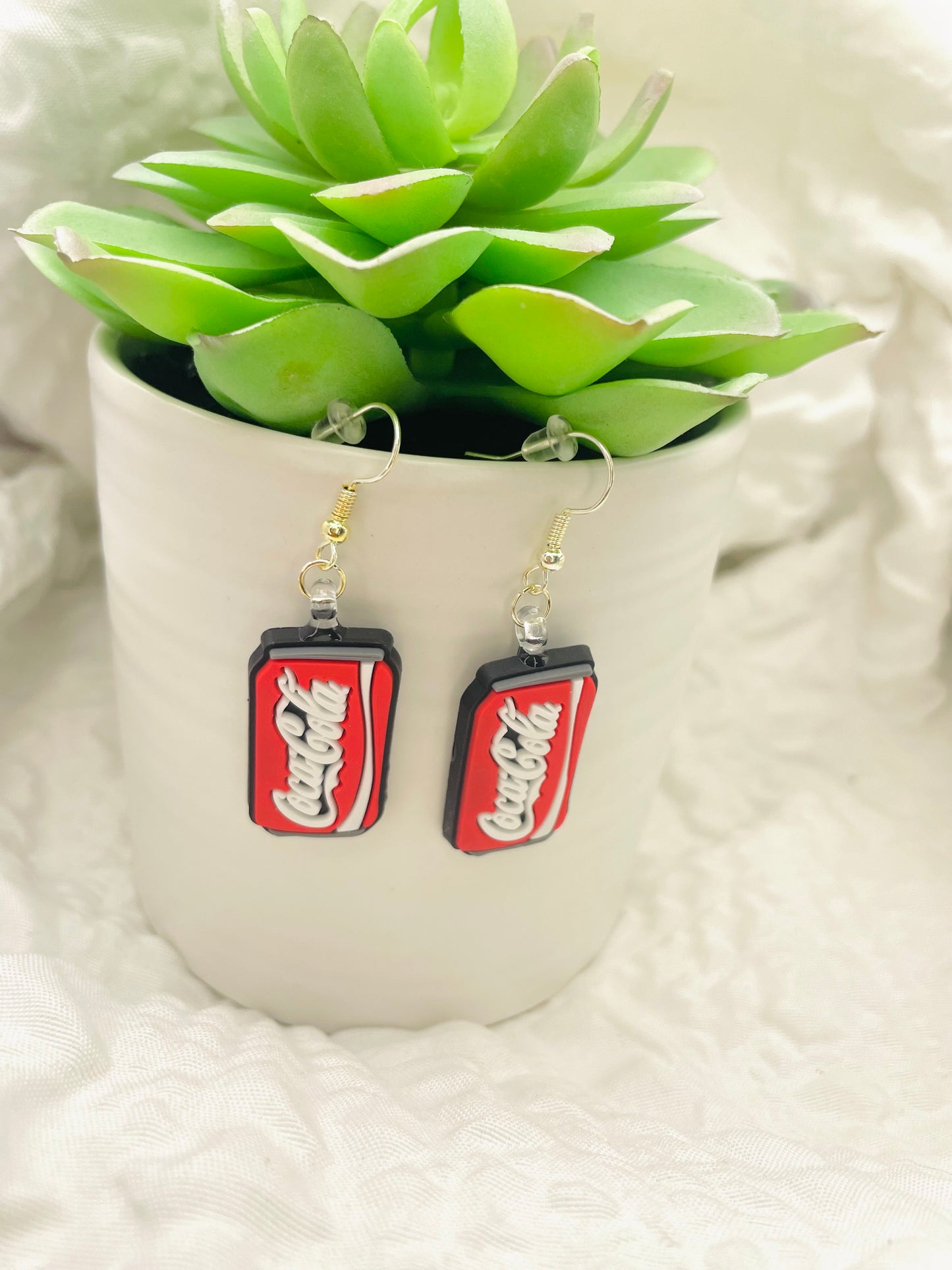 Novelty earrings, Everyday earrings, fast food earrings, junk food jewelry