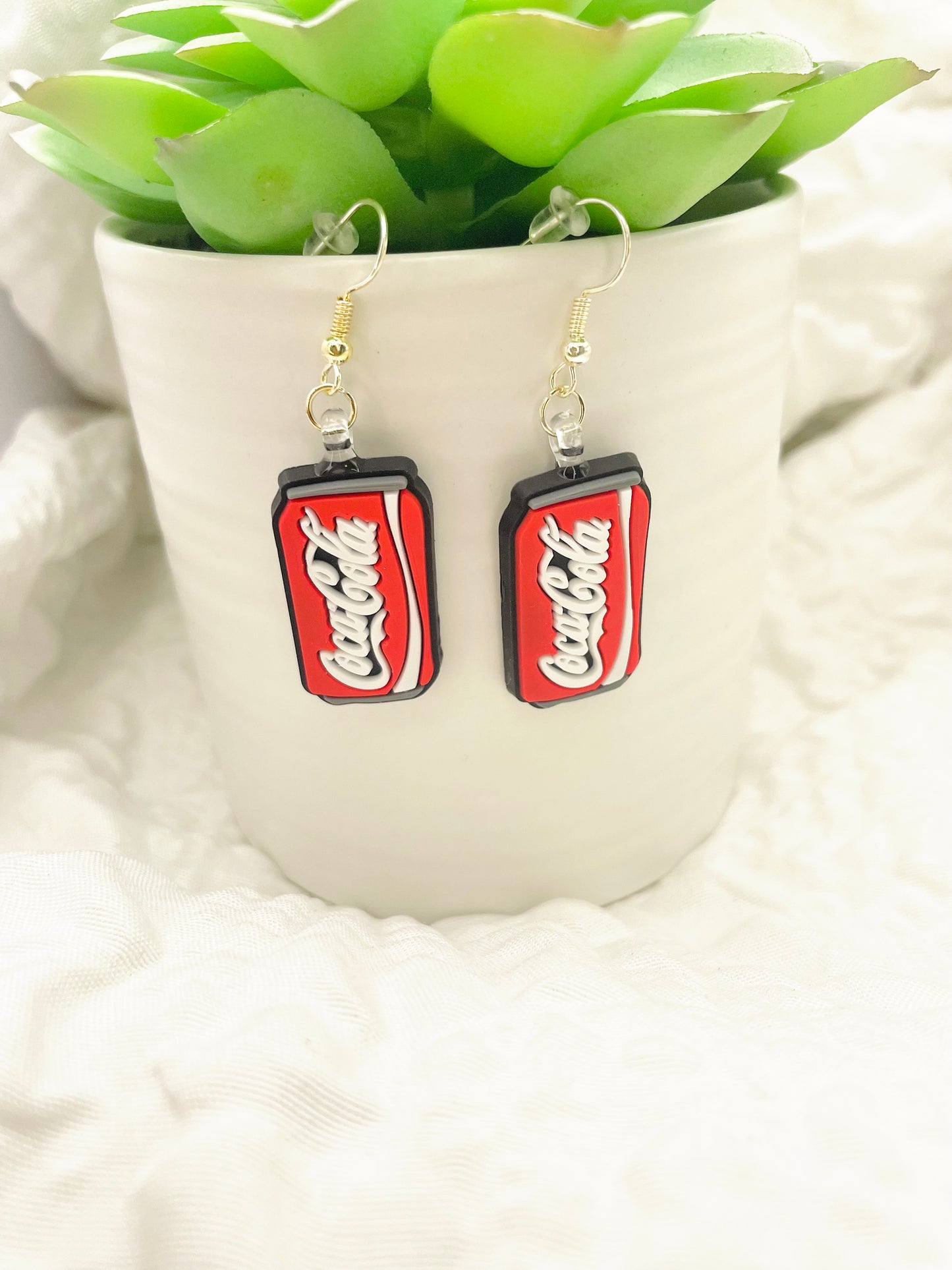 Novelty earrings, Everyday earrings, fast food earrings, junk food jewelry