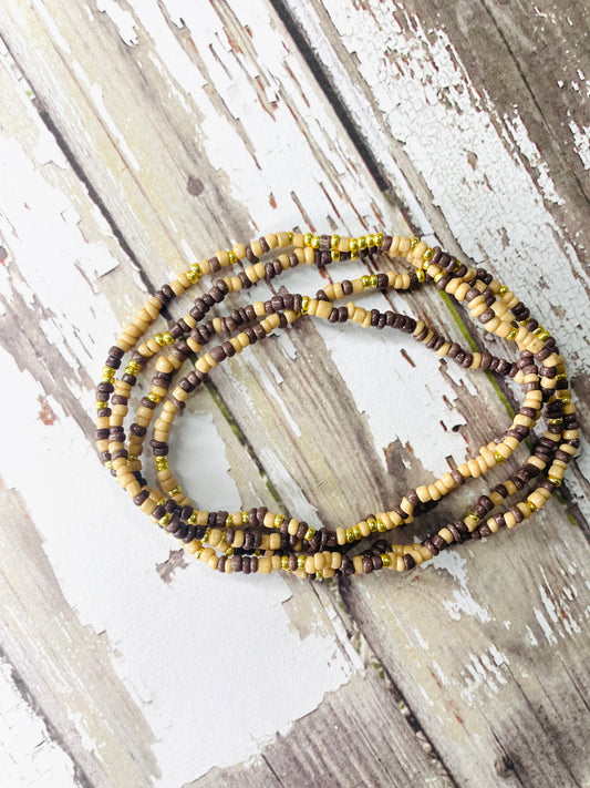 Fall shades bracelet stack