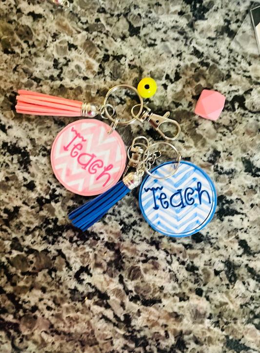 Teacher keychain, teacher gift
