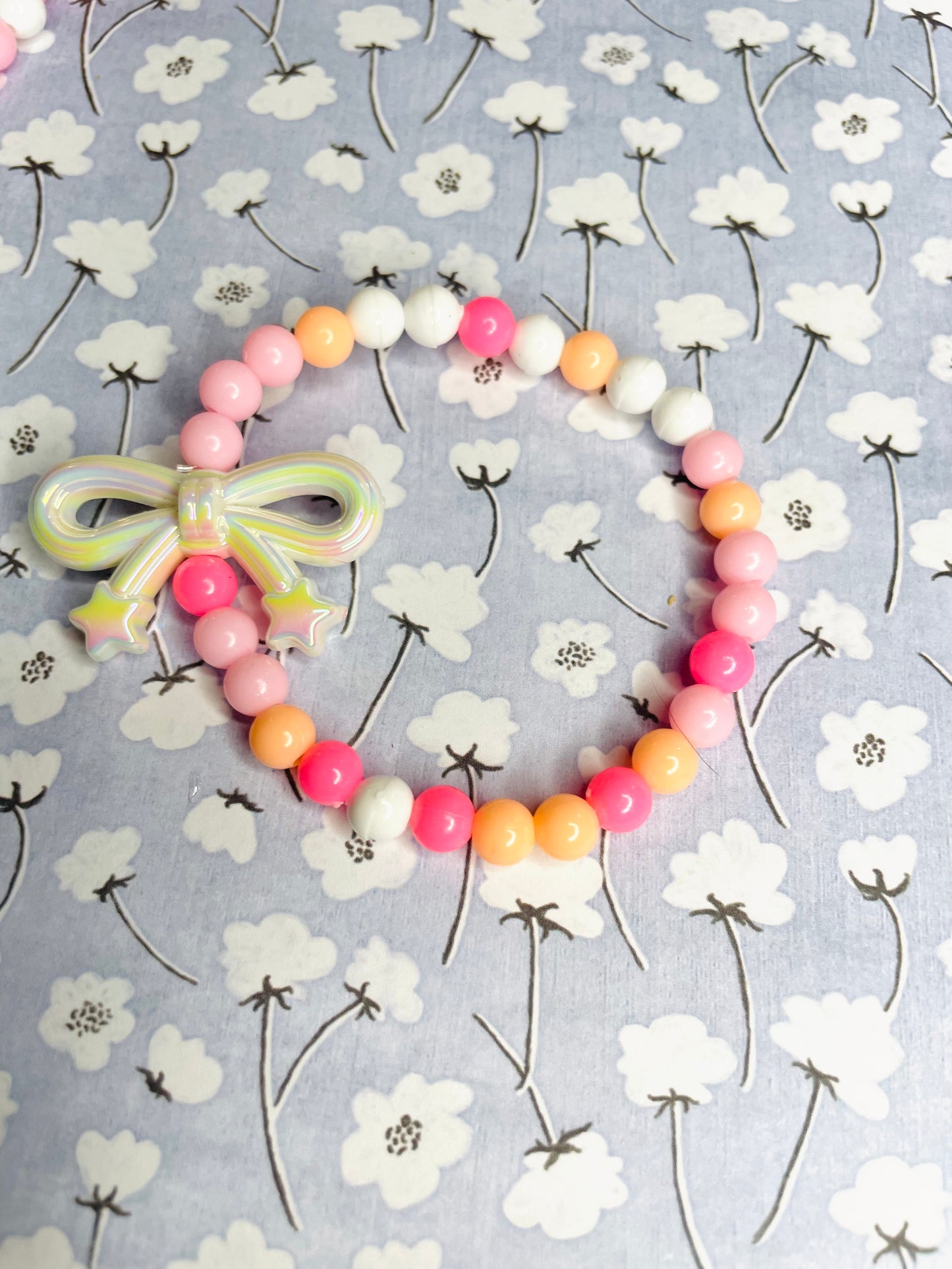 Kids bow bracelets