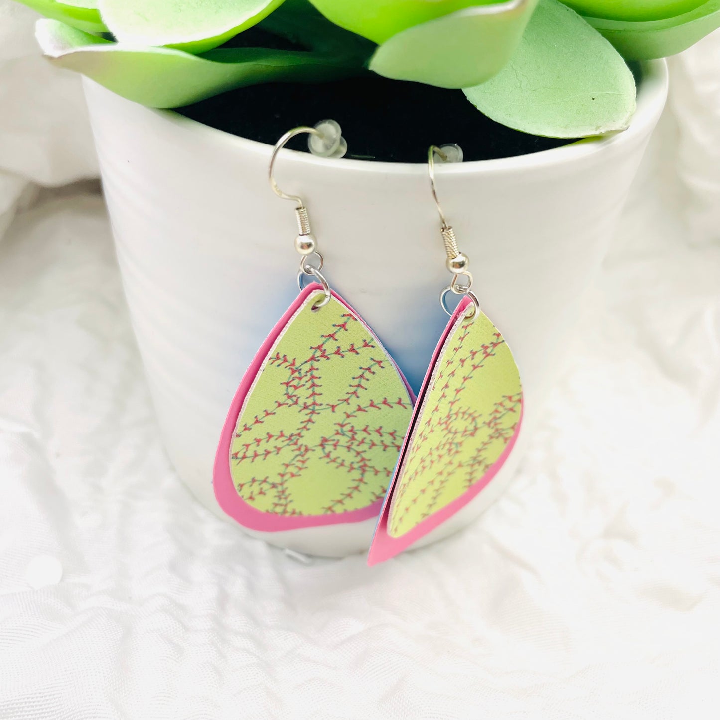 Softball earrings, sports earrings, everyday earrings