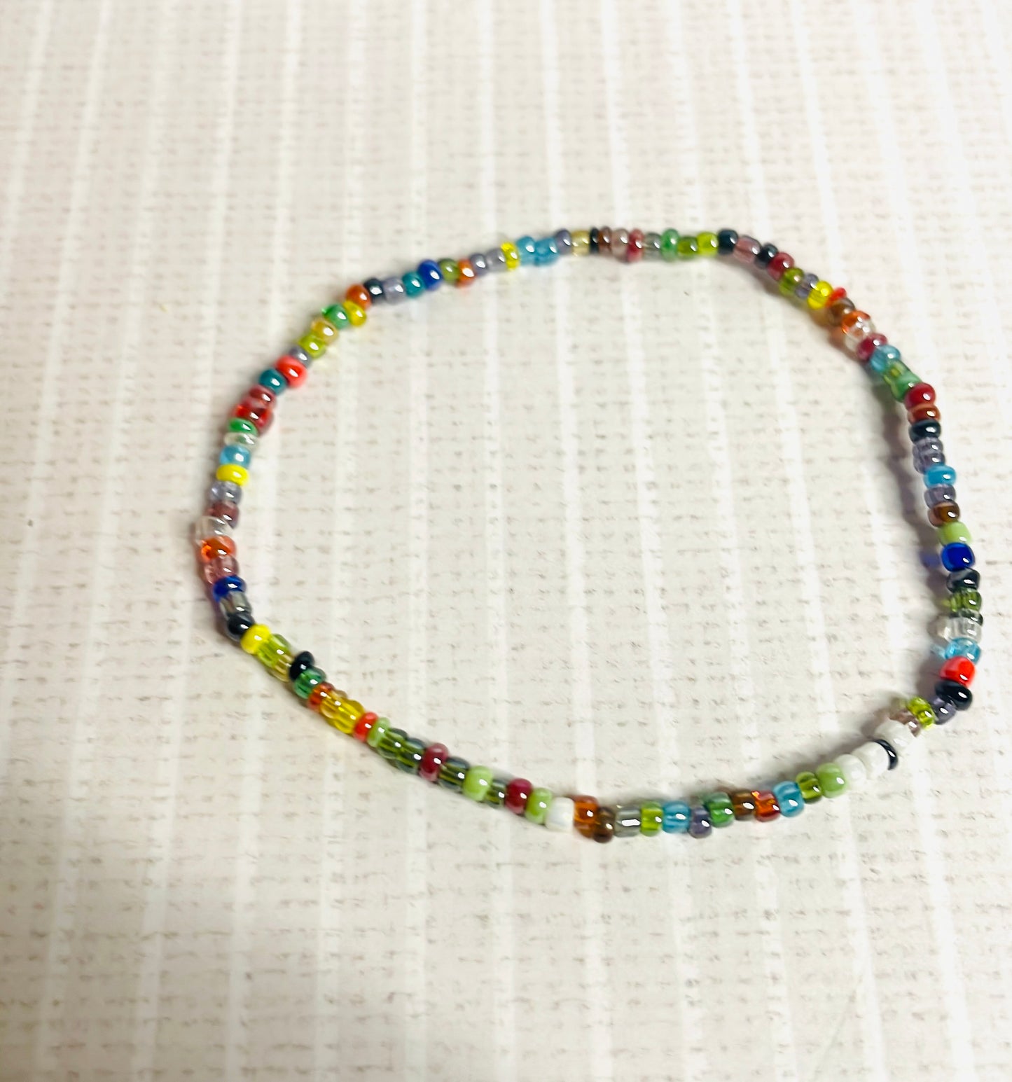 In person single beaded bracelet