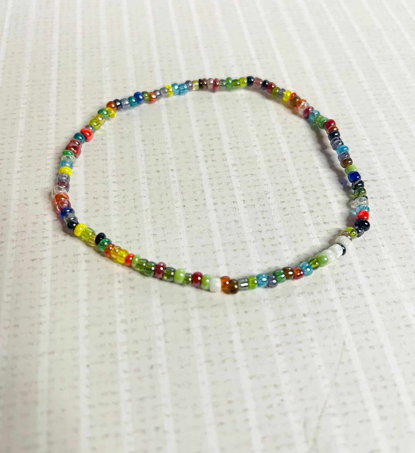 In person single beaded bracelet