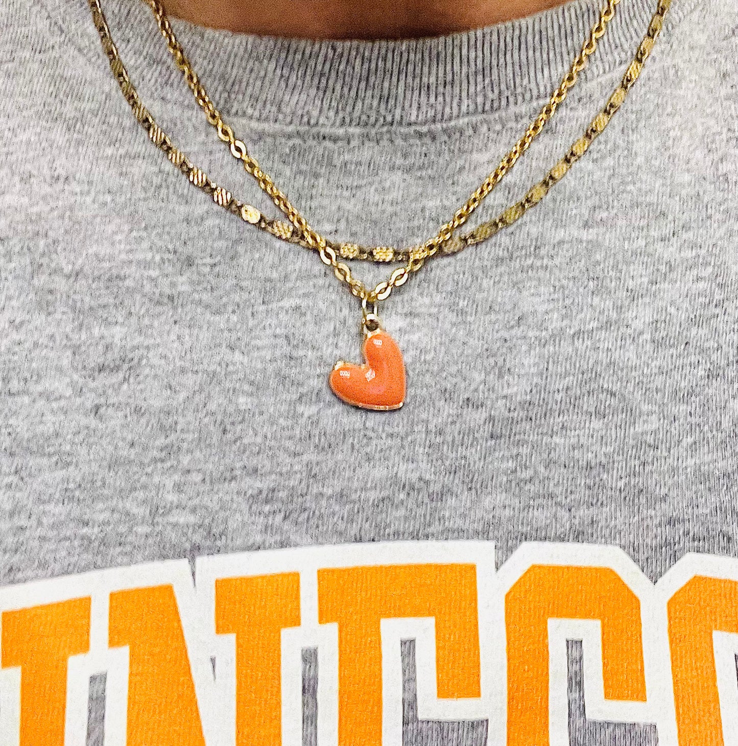 Tennessee jewelry charms, Power T charm pendant, Vols dangle charm