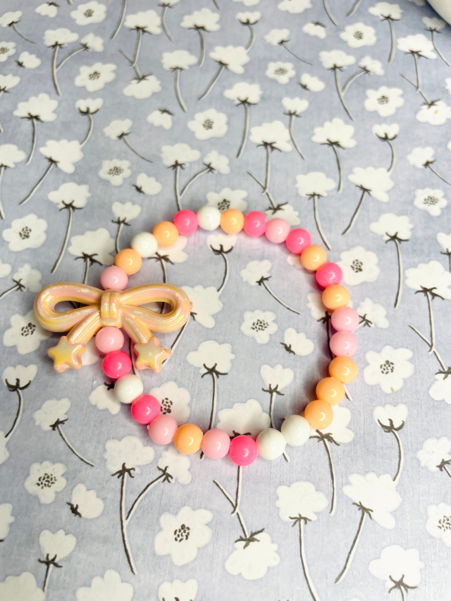 Kids bow bracelets
