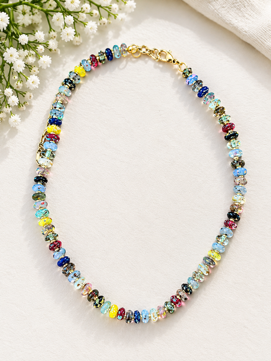 Gemstone necklace