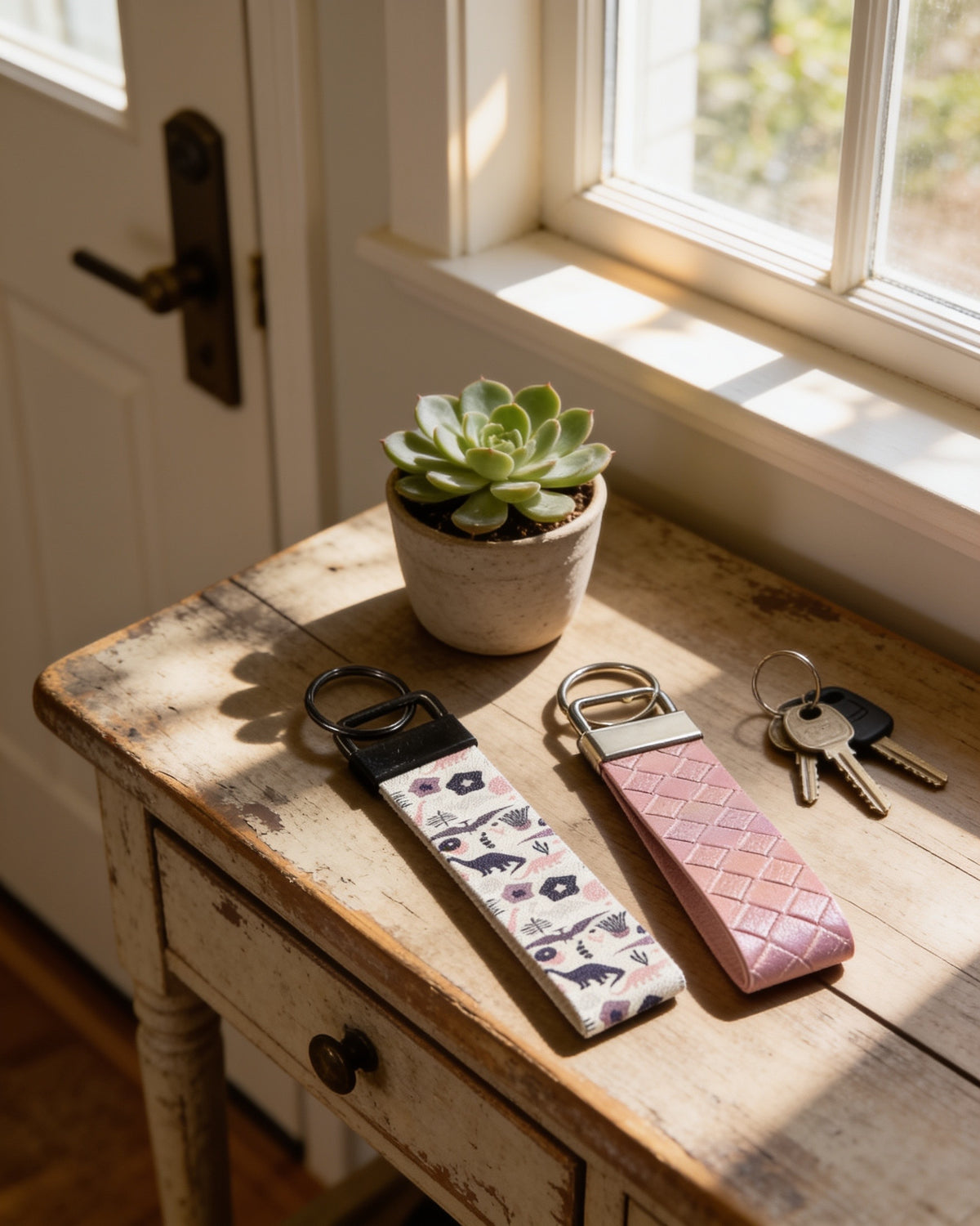 Wristlet keychains