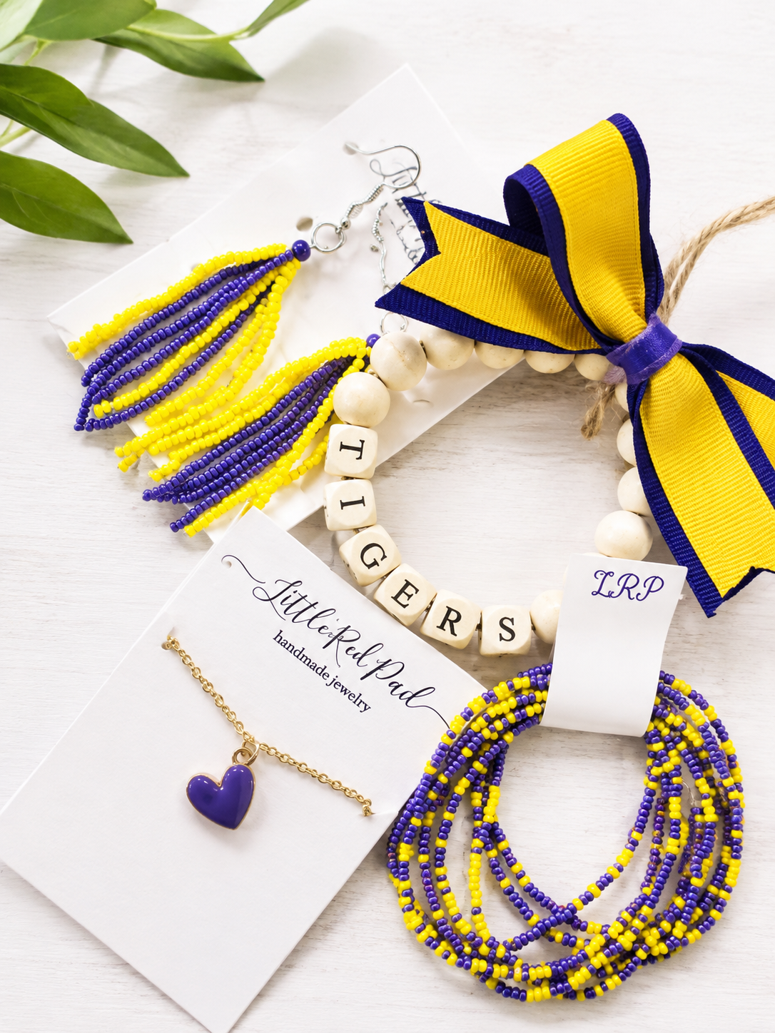 Game day fan gift box, Purple and Yellow/gold sports fan gift set