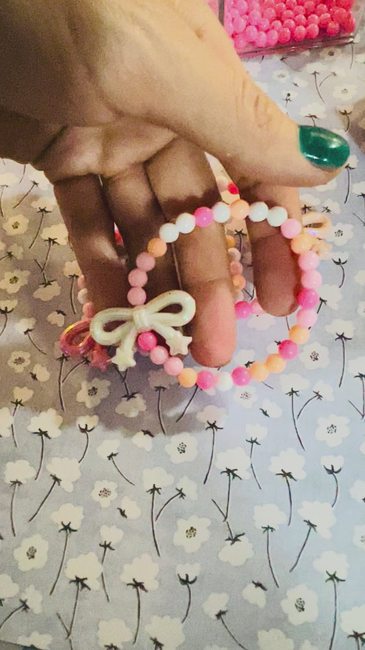 Kids bow bracelets